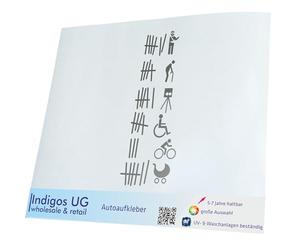 Indigos UG - Autocollant/Bumper - JDM/Die Cut - Freak - My Liste des Victimes - 190 x 80 mm