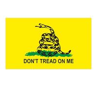 INDIGOS UG Autocollant pour voiture JDM Die Hart - Gadsden Don't Tread On Me Flag Car Ordinateur Tuning Sticker pour lunette arrière de camion 127 mm x 76 mm