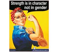 INDIGOS UG Autocollant pour voiture JDM Die Hart - Womens Rights We can do it Feminist Bumper Sticker 101 mm x 127 mm