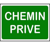 INDIGOS UG - Autocollants - Chemin privé - 200x150mm