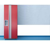 INDIGOS UG Film Autocollant de Protection Murale Transparent Mat, Blanc (10), 100 cm