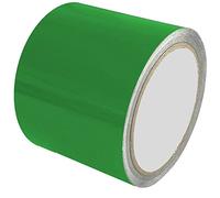 INDIGOS UG - Ruban adhésif vert citron brillant - 10 m x 50 mm - Bandes décoratives pour voiture - Accessoires de voiture - Autocollant pour jante de moto - Film de voiture - Bateau - Modélisme
