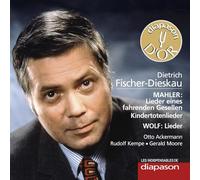 Dietrich Fischer-Dieskau Chante Mahler et Wolf