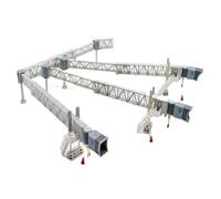 Indispensable pour Les collectionneurs 1: 200 pour la passerelle d'embarquement des passagers de l'aéroport à Trois canaux pour Le kit de Construction de modèles d'avion à Corps Large et