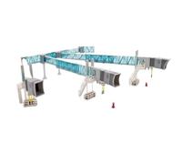 Indispensable pour Les collectionneurs 1: 200 pour la passerelle d'embarquement des passagers de l'aéroport à Trois canaux pour Le kit de Construction de modèles d'avion à Corps Large et