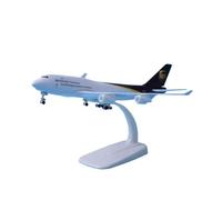 Indispensable pour Les collectionneurs Avion en métal moulé sous Pression 20 cm pour Avion Cargo B747-400 Simulation en Alliage Souvenir Hobby Collection Petit modèle d'avion Décoration pour la