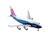 Indispensable pour Les collectionneurs d'avions à Petite échelle 1 200 pour China Airlines B747-400 B-18210 Big Blue Whale en Alliage moulé sous Pression pour Collection d'avions, Ornements,