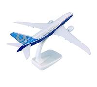 Indispensable pour Les collectionneurs d'avions à Petite échelle 1: 300 18 cm Avion ABS et Avions en métal Boeing B787-9 pour kit de Construction de maquettes d'avion moulé sous Pression