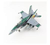 Indispensable pour Les collectionneurs d'avions à Petite échelle 1 72 pour Le modèle de Chasseur américain F/A-18C F18 VA-195 Squadron en Alliage moulé sous Pression, série de modèles d'avion,