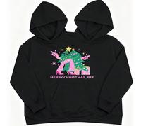 Indispensable pour les meilleures amies et les couples, sweat-shirt à capuche femme à manches longues unique avec deux capuches, coupe oversize, longueur longue, taille unique pour l'automne/l'hiver, 
