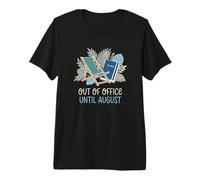 Indisponible Jusqu'au Mois d'août, dernier Jour d'école de l'enseignant T-Shirt Haut de Gamme