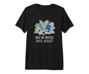 Indisponible Jusqu'au Mois d'août, dernier Jour d'école de l'enseignant T-Shirt Haut de Gamme