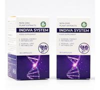 INDIVA SYSTEM - Complément alimentaire brûlant les graisses puissantes - Contrôle de l'appétit - Pour homme et femme - Spiruline et caféine - 30 gélules (2)