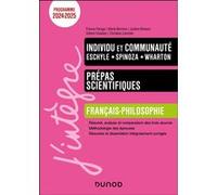 Individu Et Communauté, Eschyle, Spinoza, Wharton - Français-Philosophie