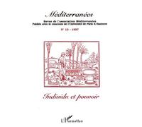 Individu et pouvoir - Revue Méditerranées - L'harmattan - broché - Revue