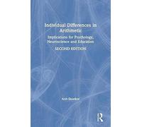 Individual Differences In Arithmetic