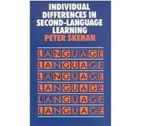 Individual Differences in Second-Language Learning, Second Language Acquisition Series Peter Skehan (Auteur)