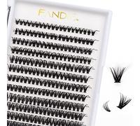 Individual Lashes, Cluster lashes D Curl 9-16Mixed 240 Pcs Cluster Lashes 40D Lash Clusters Extensions Individual Lashes Cluster DIY Lash Extensions at Home(40D-0.07D,9-16mix)