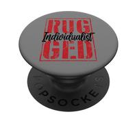 Individualiste Robuste Capitalisme américain Individualisme PopSockets PopGrip Adhésif