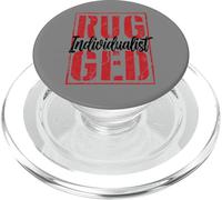 Individualiste Robuste Capitalisme américain Individualisme PopSockets PopGrip pour MagSafe