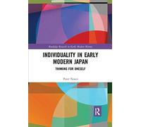 Individuality In Early Modern Japan