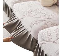 Individuel Housse Assise Canapé Housse De Coussin De Canapé Extensible Couverture De Canapé Remplacement Pour Coussin Housse De Siège De Canapé Couvre Protege De Meubles Antipoussière(A,135-160CM)