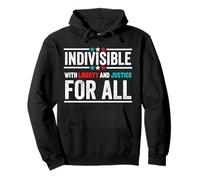 Indivisible avec Liberty and Justice for All Cool Retro Sweat à Capuche