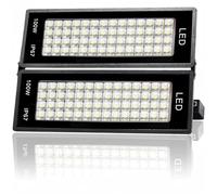 Indmird 200W Projecteur Led Extérieur, 28000LM Spot led extérieur 7000K Blanc Froid Projecteurs Exterieur Led IP67 Imperméable Lumière de Sécurité pour Garage, Patio, Ferme, Usine, Entrepôt