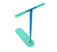 Indo Kickstart Neon - Trottinette Freestyle Légère pour Trampoline & Extérieur - Guidon Réglable - Design Sécurisé - pour Enfants et Ados - Apprentissage des Figures