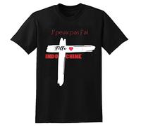 Indochine Central Tour Fille T-Shirt Unisex Gift Men's White Tees XXL