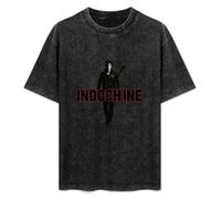 Indochine Groupe Rock Mens T-Shirt Black Unisex Top Tee L