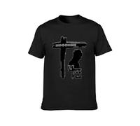 Indochine Groupe Rock Unisex T-Shirt Printed Tee Graphic Top Men T-Shirt Black XL