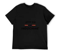 Indochine I Can't I Have Indochine T-Shirt Hommes Tees Hommes Vêtements Unisexe Tee Blanc, Couleur 10., XL