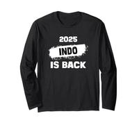Indochine Indo Is Back 2025 Concert Homme Femme Enfant Manche Longue