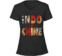 Indochine Le Baiser Womens Tee V Neck L