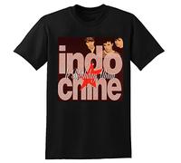 Indochine Le Birthday Album 1981 1991 T-Shirt Unisex Gift Men's White Tees L