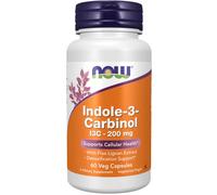 Now Foods – Indole-3-Carbinol 200 mg – 60 capsules végétariennes – Soutien à la désintoxication
