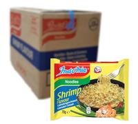 INDOMIE - Nouilles instantanées crevettes - Multipack (40 X 70 GR) | Véritables nouilles indonésiennes, préparation facile, saveur crevette authentique, repas rapide et savoureux.