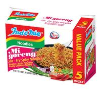 INDOMIE - Nouilles instantanées Mi Goreng Pedas 5-Pack - (1 X 5 X 80 GR)