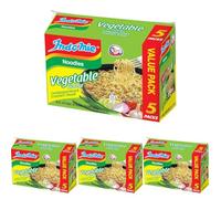 INDOMIE - Nouilles instantanées Végétarien 5-pack - (1 X 5 X 75 GR) (Lot de 4)