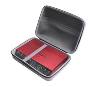 inDomit Étui de protection rigide de voyage compatible avec interface audio USB Apollo x4/Focusrite Scarlett 18i8/8i6/18i16, noir et gris (coque uniquement)