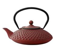 INDOMIT Théière 1,25L c/filtre XILIN Rouge fer fond (Antes BG010R)