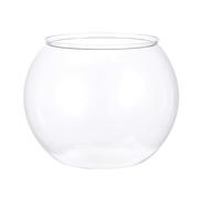 IndoMöbe Bol à poisson transparent pour poissons rouges | Vase de bol de poisson incassable | Bols à poissons d'aquarium | Bols à poissons rouges pour table Centerpiece Party Decorations Home Event