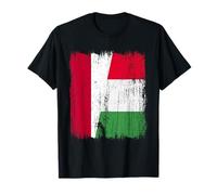 Indonésie Italie Demi drapeau Fière Indonésienne Italienne Fierté T-Shirt