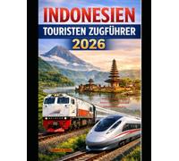 INDONESIEN TOURISTEN ZUGFÜHRER 2026: Entdecken Sie Vulkane, Reisterrassen, Städte und Küsten mit dem Zug
