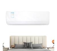 Indoor Air Conditioner Dust Cover - Protective Sleeve for Wall or Window AC Units | Waterproof Polyester with Elastic Edges, Prevents Dirt and Debris Accumulation During Off 33.86 x 12.20 x 8.27in