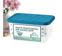 Indoor Air Purification Box - 5.12x3.94x2.76 Inches Long-Lasting Deodorizer - Automatic Dust-Sucking Air Fresheners For Home - For Home Bathroom Car Pet Area Bedroom Kitchen Desktop Travel