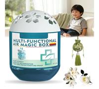 Indoor Air Purification Dust Removal Magic Box, Multi-Functional Air Magic Box, 120g Automatic Dust Collection Airs Purifier, Airs Magics Boxes Dusts Cleaner, for Pet Areas, Home (1pc)