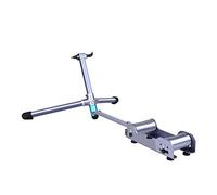 Indoor Bike Trainer Magnetic Resistance Smart Mute Bike Trainer Stand Foldable Bicycle Trainers Road for Indoor Riding Magnetic Bike Trainer with 5 Levels Resistance