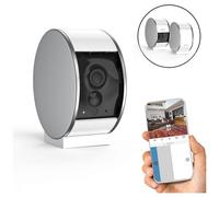 SOMFY 1875318 - Indoor Camera - Caméra de surveillance intérieure - Stickers alarme - Volet Motorisé - Détecteur de Mouvement &
